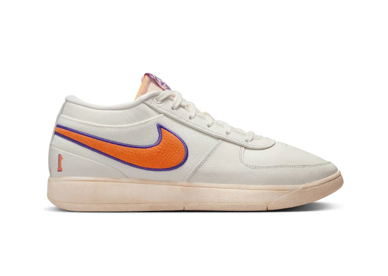 Nike Book 1 Valley à silhouette basse, avec tige textile multicouche aux tons inspirés de Phoenix, amorti Zoom Air et semelle extérieure en caoutchouc adhérente.