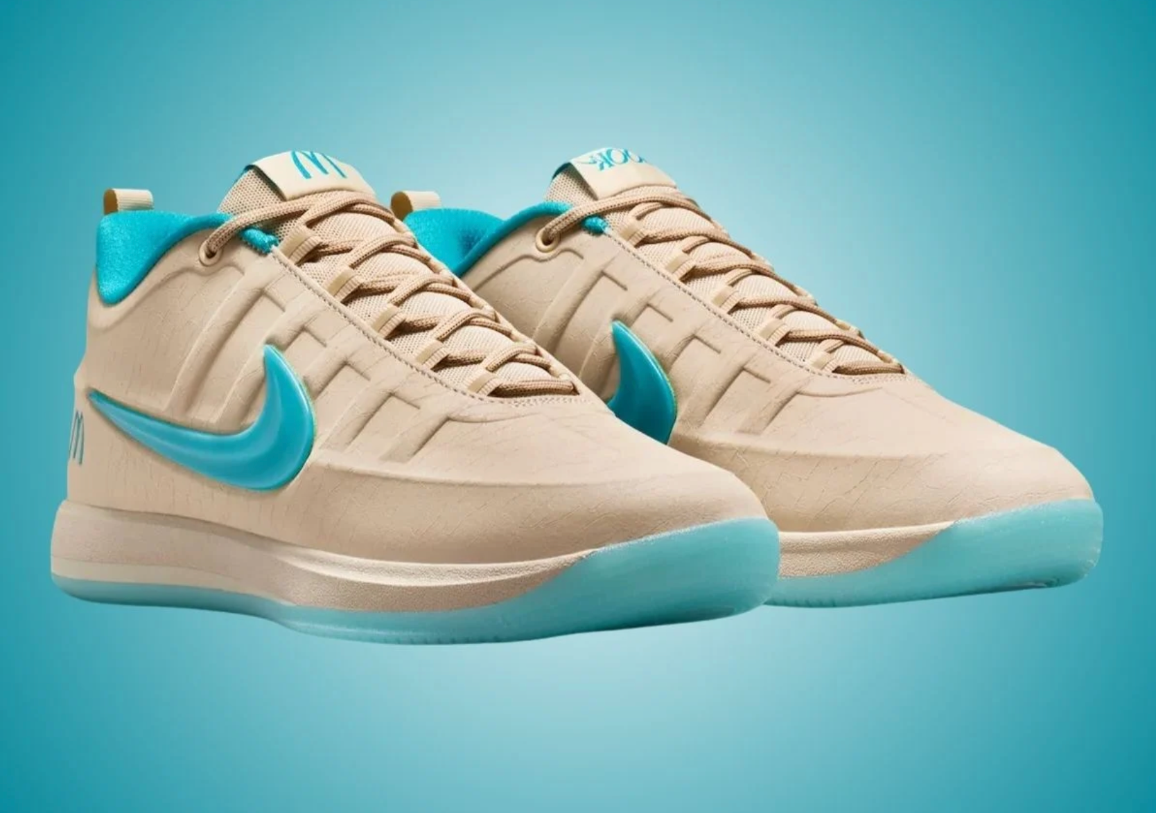 Nike Book 2 Sedona McDonald's avec tige en textile technique, renforts synthétiques, détails colorés inspirés du thème Sedona McDonald's et semelle extérieure à traction multidirectionnelle.