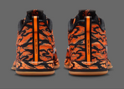 Nike Book 2 Tiger Camo, chaussure signature Devin Booker avec motif Tiger Camo, tige légère et amorti réactif.