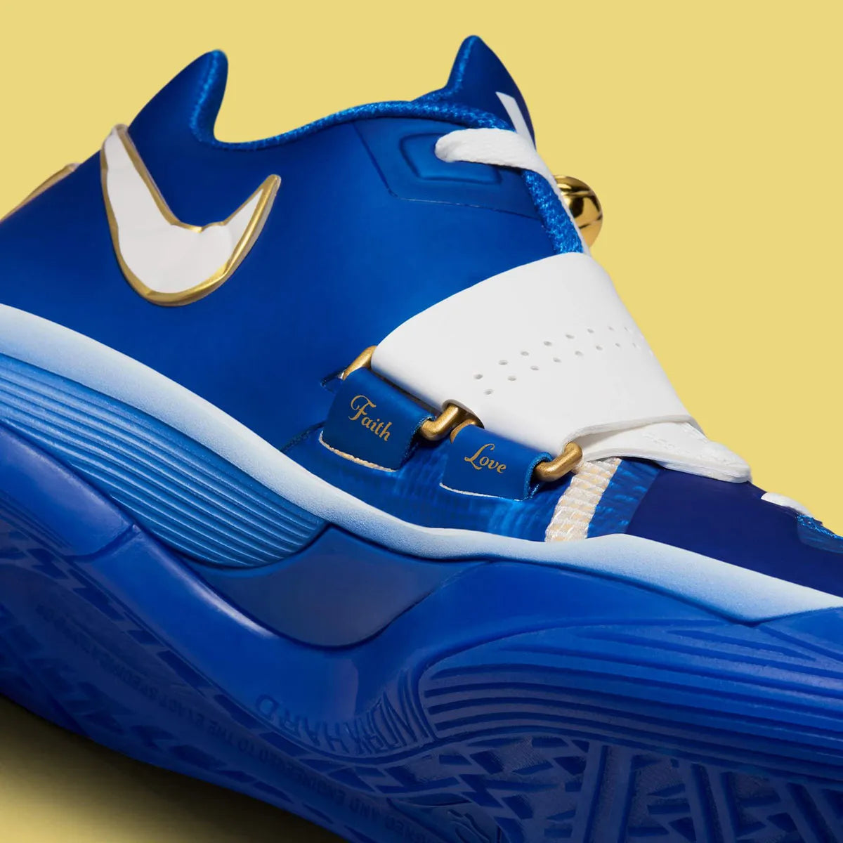 Nike KD 4 MVP Speech Bleu Or trophée Kevin Durant