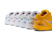 Nike Kobe 4 Protro Draft Day Pack Mystery Sealed Box, coffret collector scellé contenant une version aléatoire de la Kobe 4 Protro avec tige en mesh respirant, construction Protro et semelle extérieure en caoutchouc.