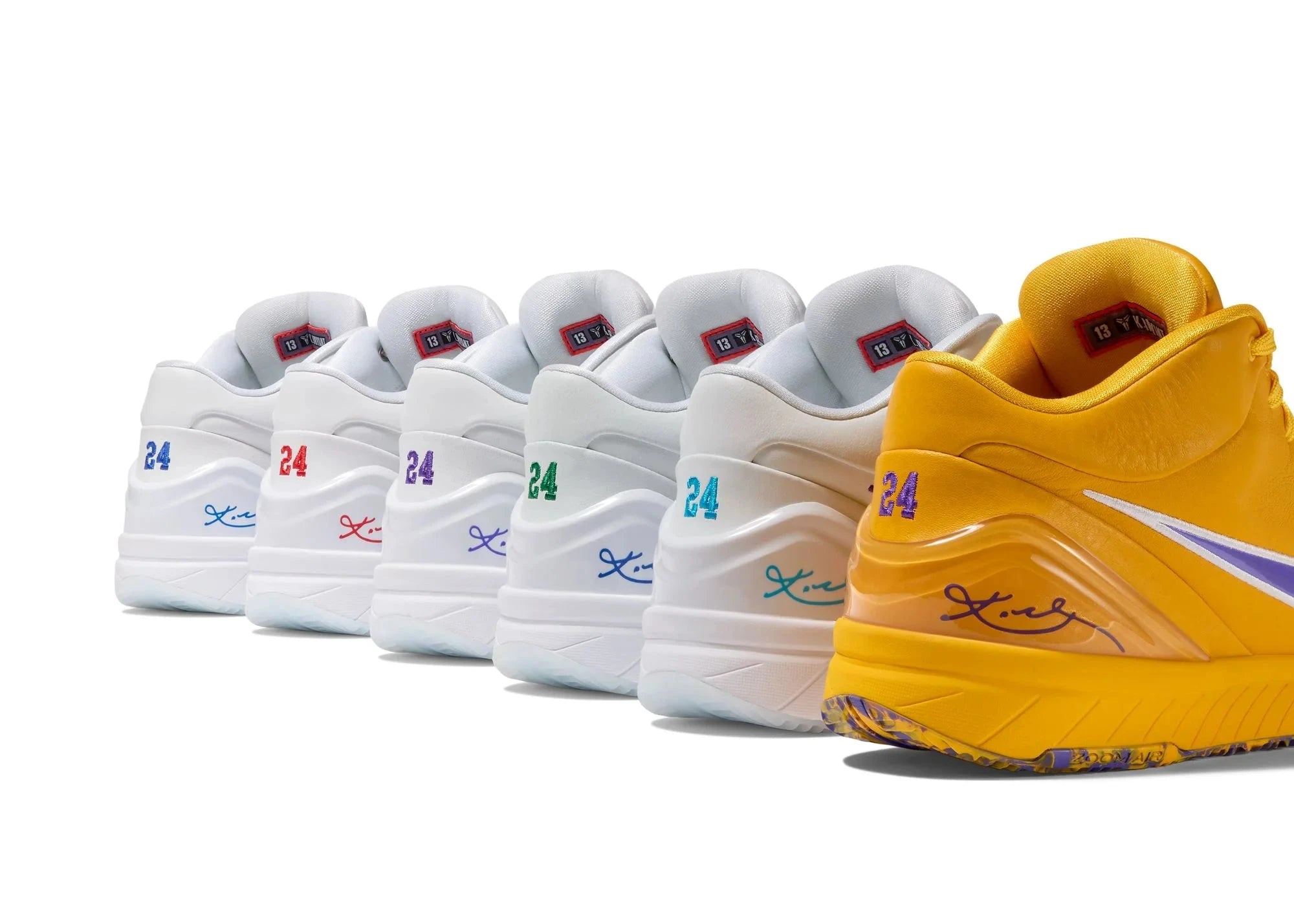 Nike Kobe 4 Protro Draft Day Pack Mystery Sealed Box, coffret collector scellé contenant une version aléatoire de la Kobe 4 Protro avec tige en mesh respirant, construction Protro et semelle extérieure en caoutchouc.