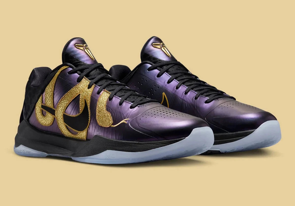 Nike Kobe 5 Protro Year of the Mamba Eggplant violet or serpent nouvel an bryant noir