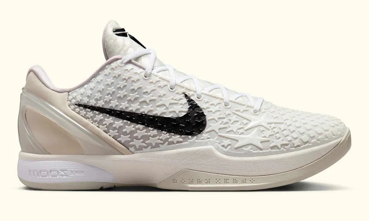 Nike Kobe 6 Protro Sail All-Star étoile Blanc Noir Basketball performance Kobe Bryant