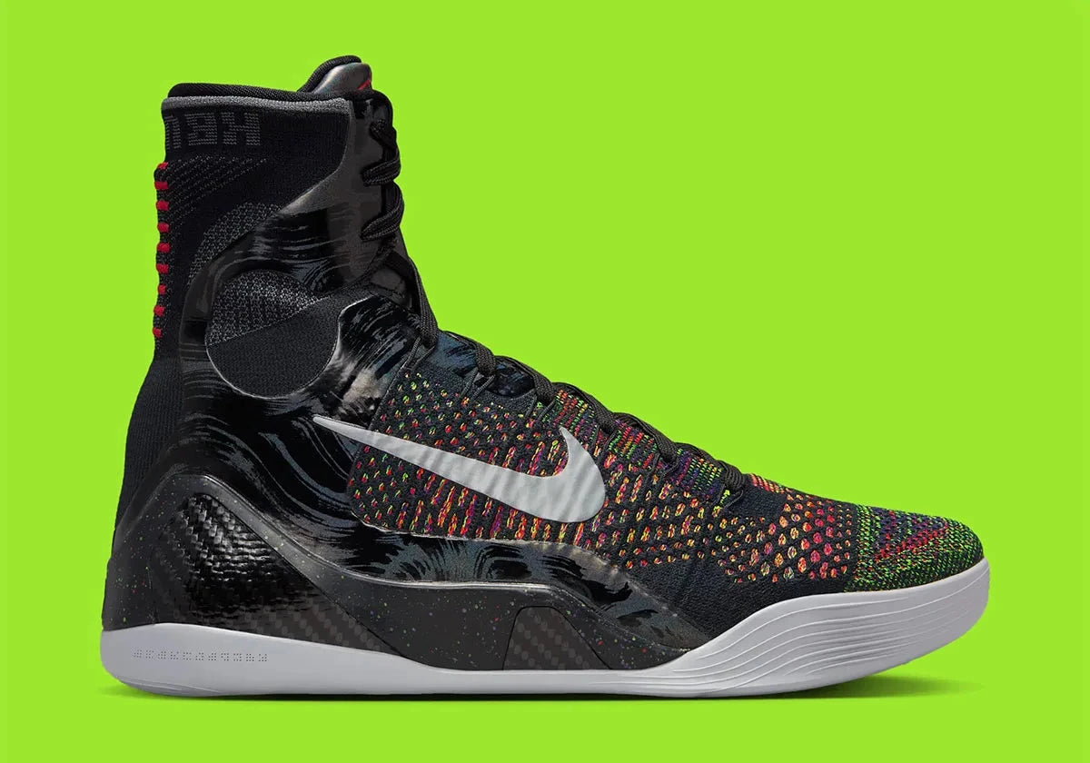 Nike Kobe 9 Elite Protro Masterpiece Montante noir blanche Kobe Bryant