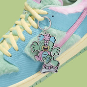 Nike SB Dunk Low Verdy Visty fourure poils doux vert rose bleu jaune 