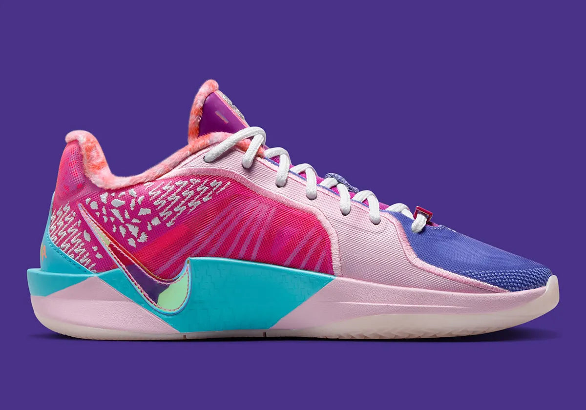 Nike Sabrina 2 Doernbecher Sophia smiley rose bleu violet ionescu blanc