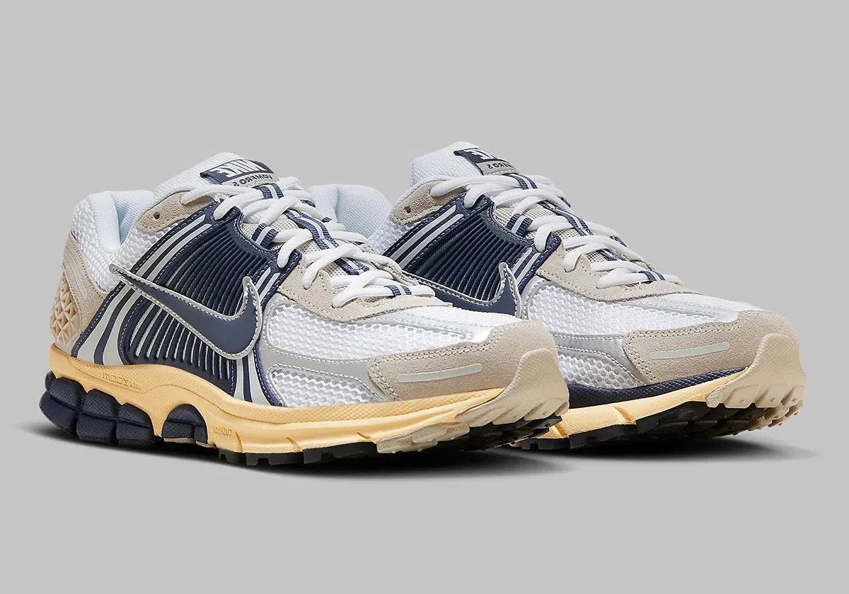 Nike Vomero 5 Since ’72 bleu jaune beige crème blanc