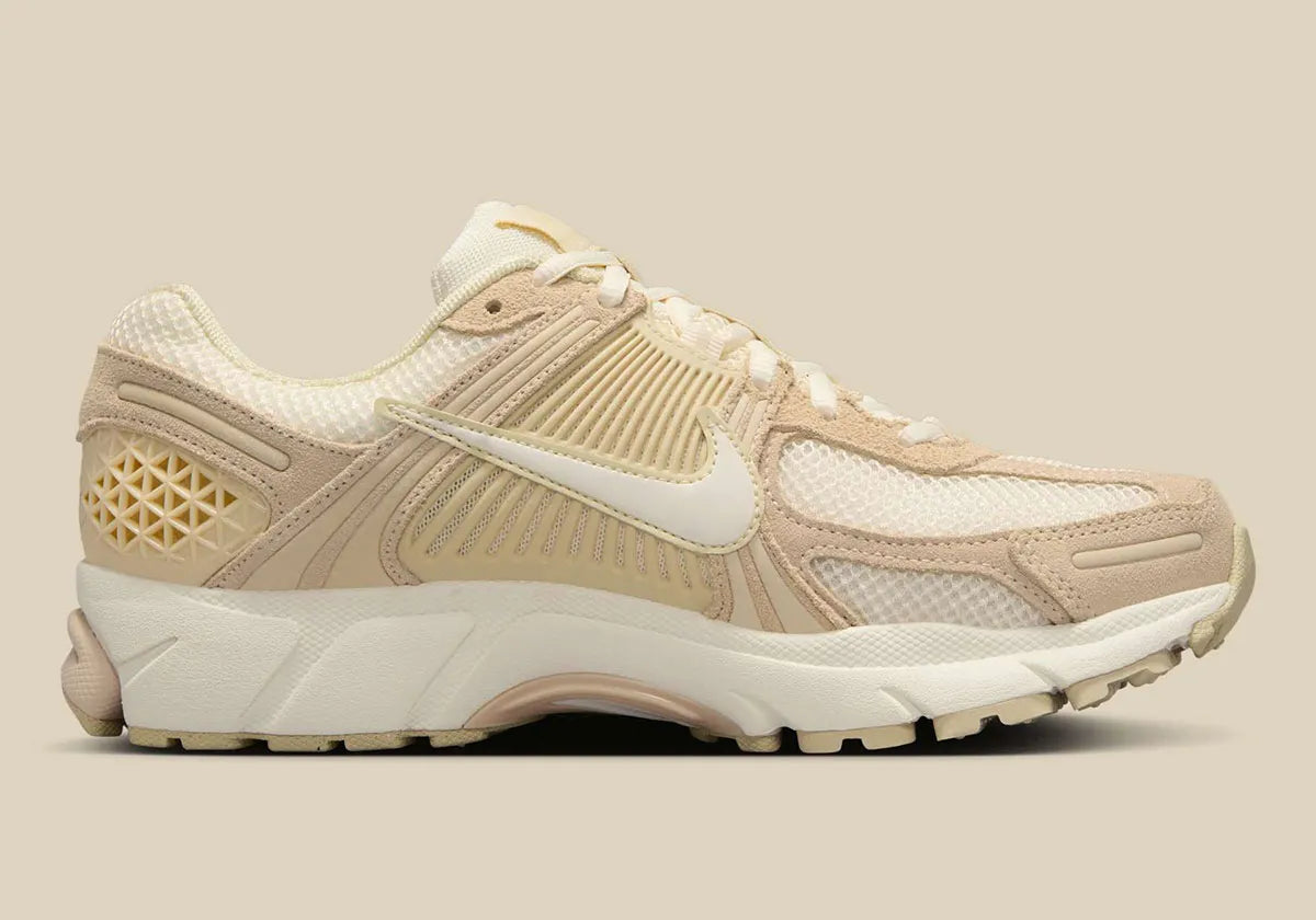 Nike Zoom Vomero 5 Beach Light Khaki blanc crème marron