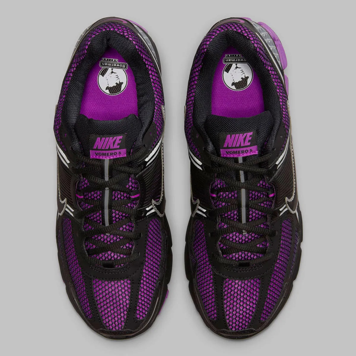 Nike Zoom Vomero 5 Black Vivid Purple violet gris noir 