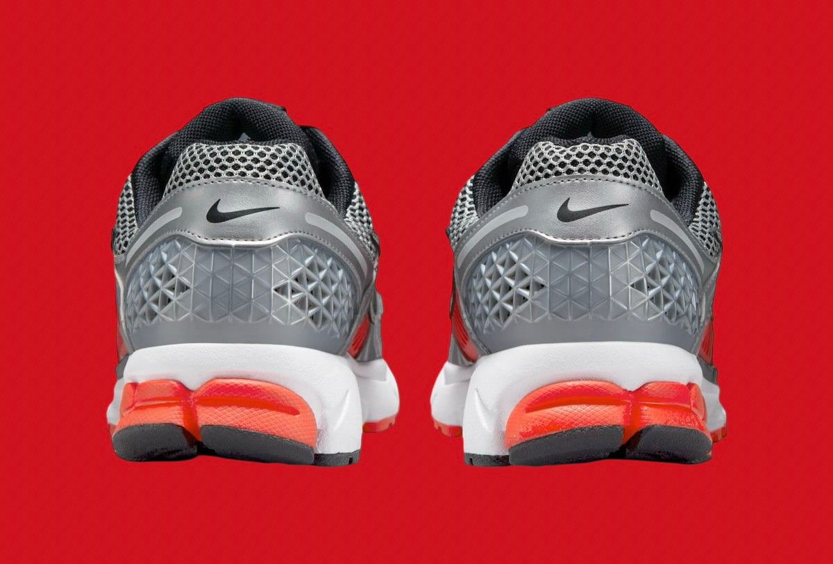 Nike Zoom Vomero 5 Bright Crimson Metallic Silver rouge argent gris blanc 