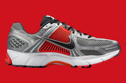Nike Zoom Vomero 5 Bright Crimson Metallic Silver rouge argent gris blanc 