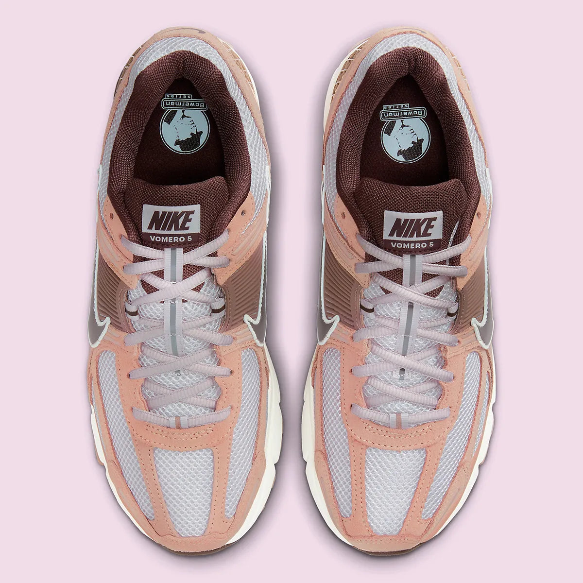 Nike Zoom Vomero 5 Dusted Clay marron blanc crème caramel 