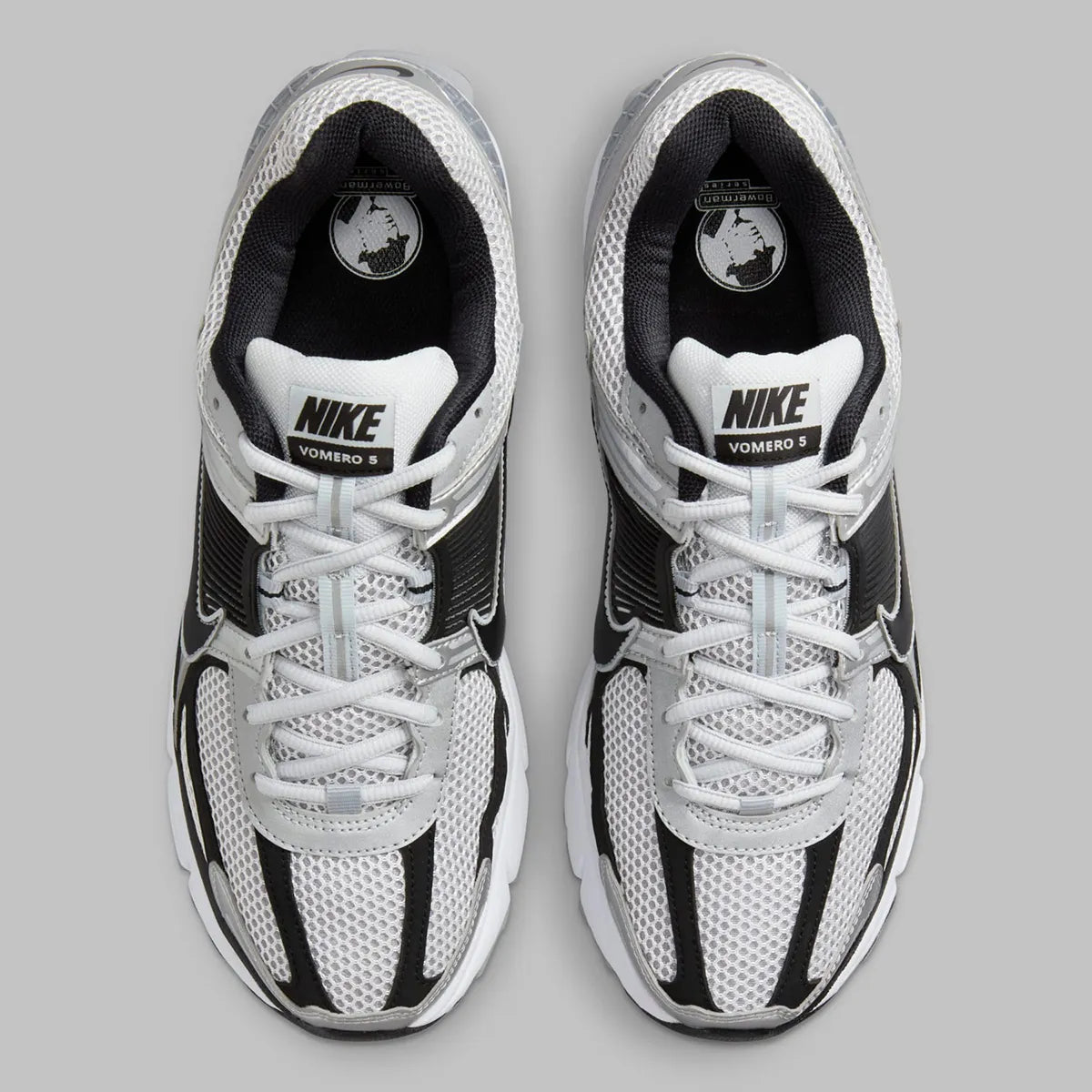 Nike Zoom Vomero 5 Metallic Silver Black noir blanc gris argent