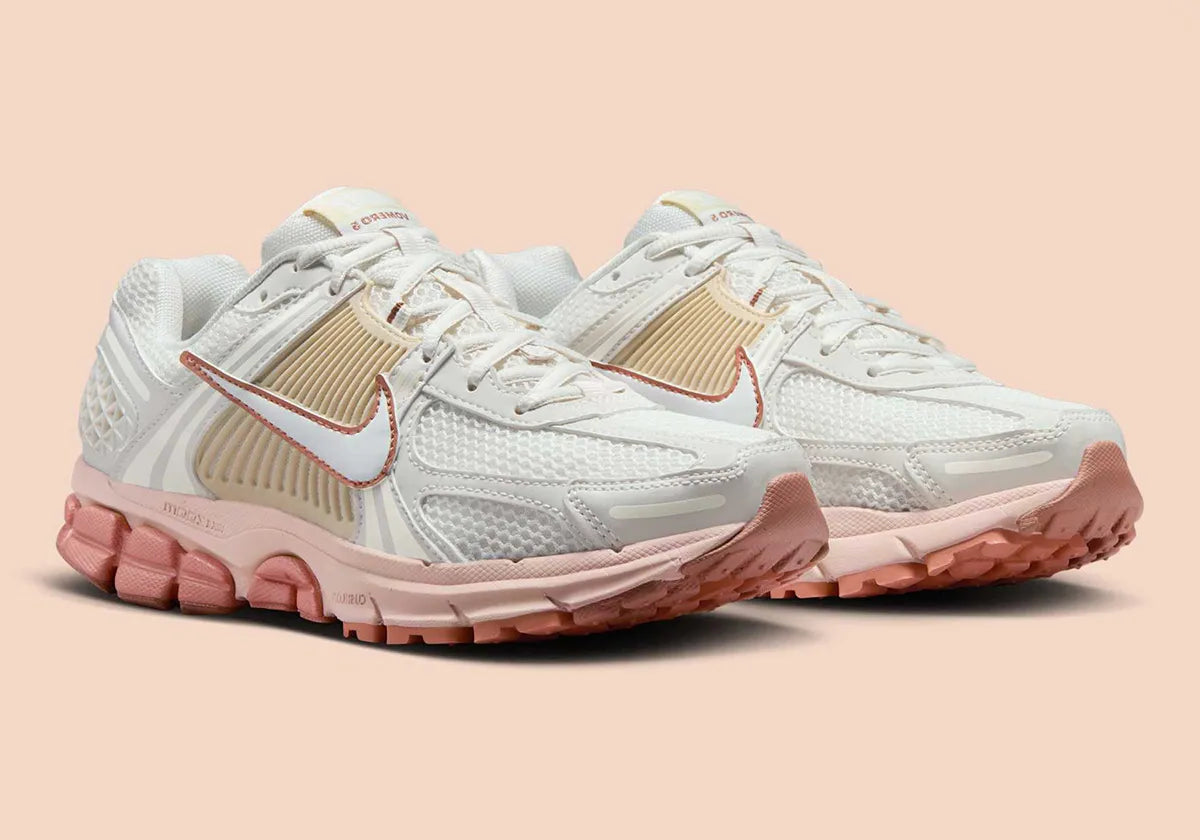 Nike Zoom Vomero 5 Particle Beige Terra Blush blanc crème rose clair 