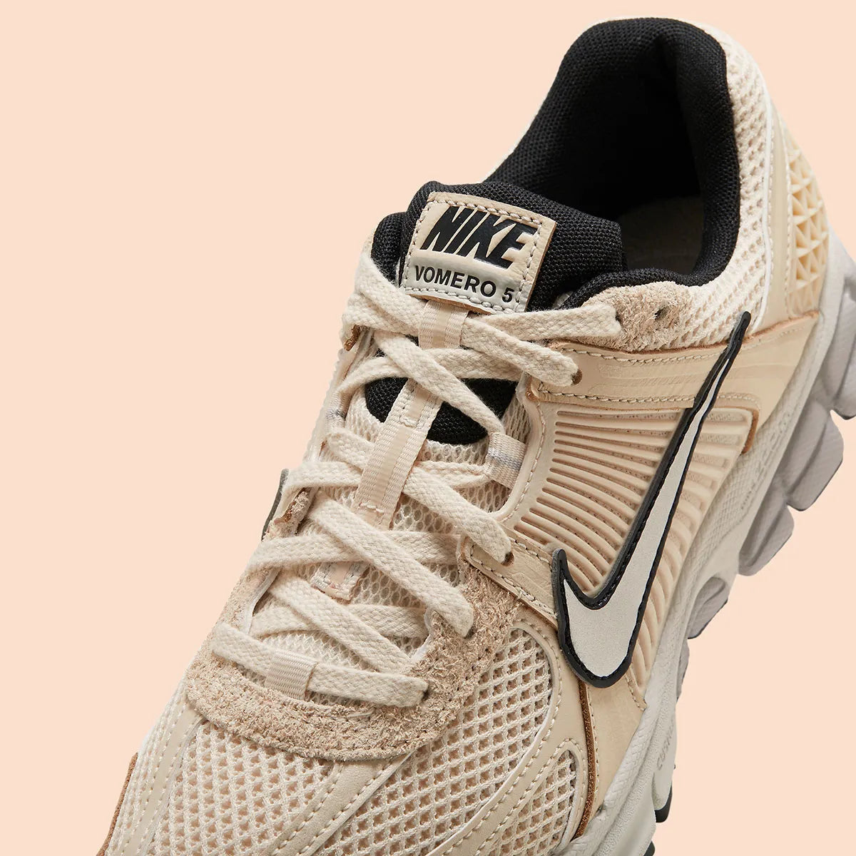Nike Zoom Vomero 5 Pearl White crème blanc gris jaune noir