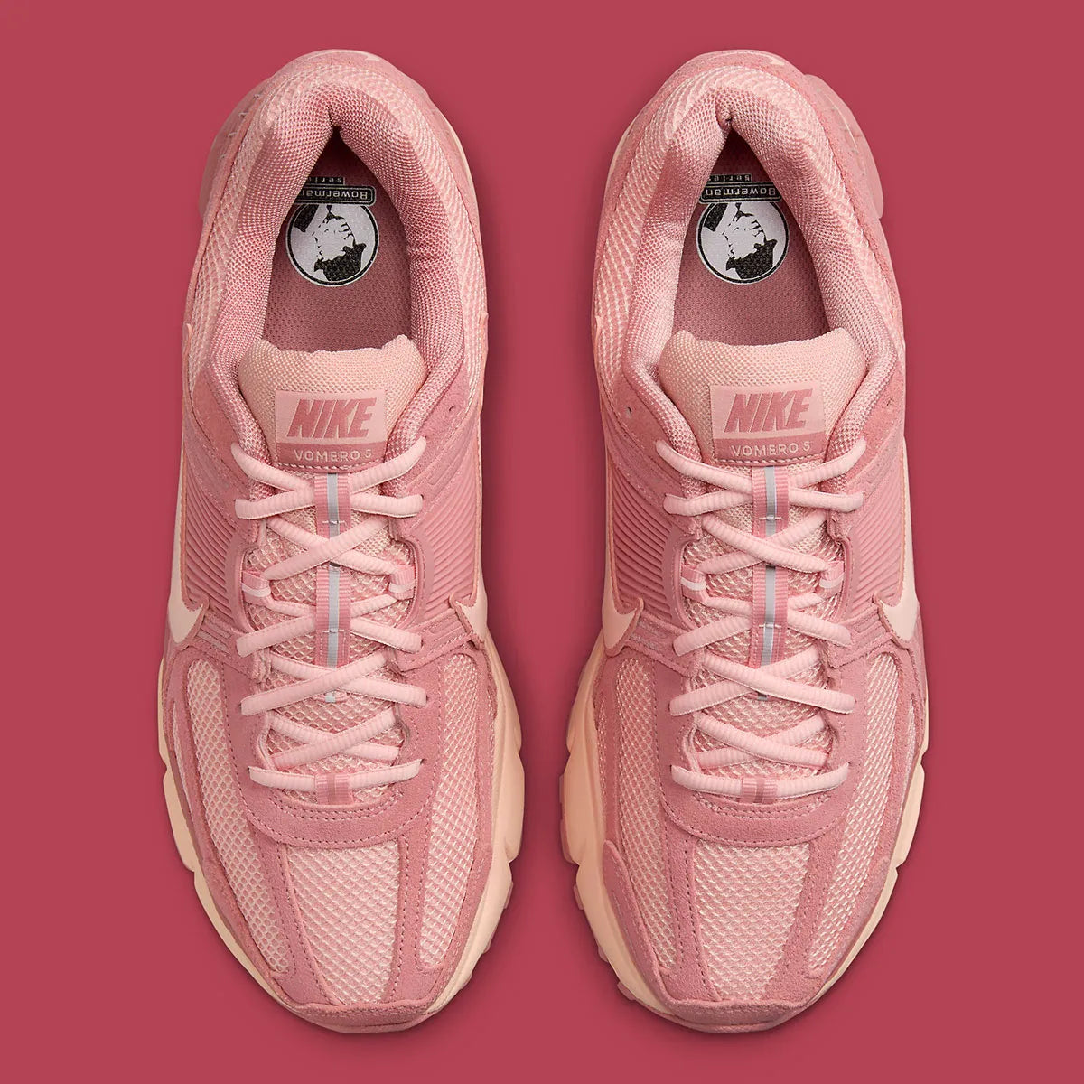Nike Zoom Vomero 5 Red Stardust rose crème blanc 