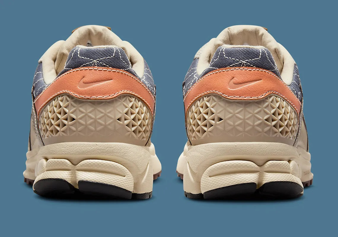 Nike Zoom Vomero 5 Sashiko beige orange bleu blanc