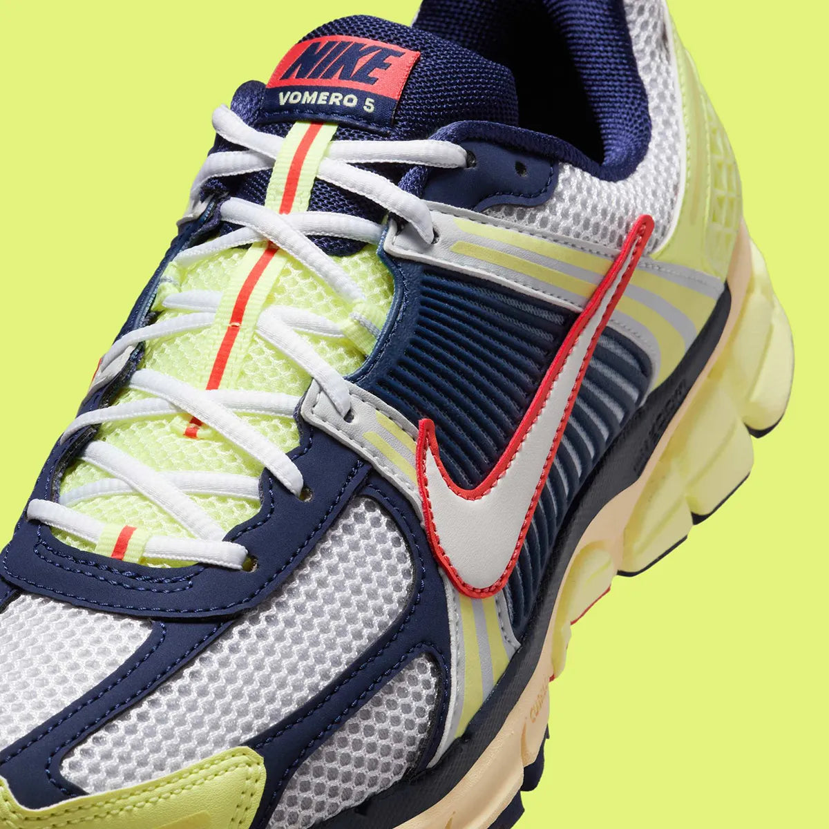 Nike Zoom Vomero 5 Volt Navy rouge bleu jaune beige blanc 