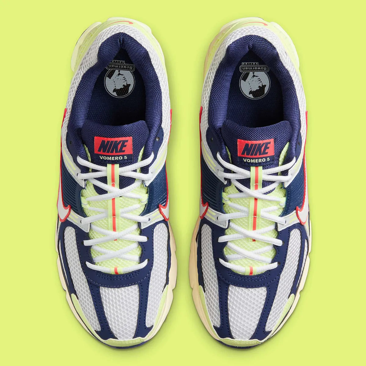 Nike Zoom Vomero 5 Volt Navy rouge bleu jaune beige blanc 
