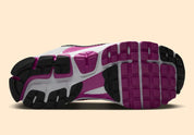Nike Zoom Vomero 5 White Hot Fuchsia Blanc rose noir métallique 