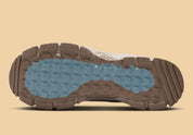 Chaussure de running Nike Zoom Vomero 5 Roam Strikes Lightning , jaune , marron , semelle légère et confortable , vue du dessous