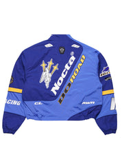 Nike x NOCTA L’Art Racing Jacket Deep Royal Blue Racer Blue Phantom – veste streetwear premium, vue de dos