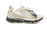 Sneakers OFF-WHITE Be Right Back Light Beige en matériaux techniques avec détails graphiques signature et semelle sculpturale