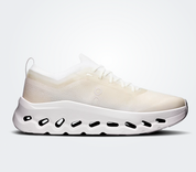 On Running Cloudtilt Moon Zendaya White Frost, sneaker blanche On Running Cloudtilt Moon associée à Zendaya avec technologie CloudTec Phase® et design futuriste.