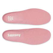 Semelles intérieures de la saucony ProGrid Omni 9 Branche d’Olivier en mesh respirant vert olive avec superpositions techniques et amorti ProGrid.