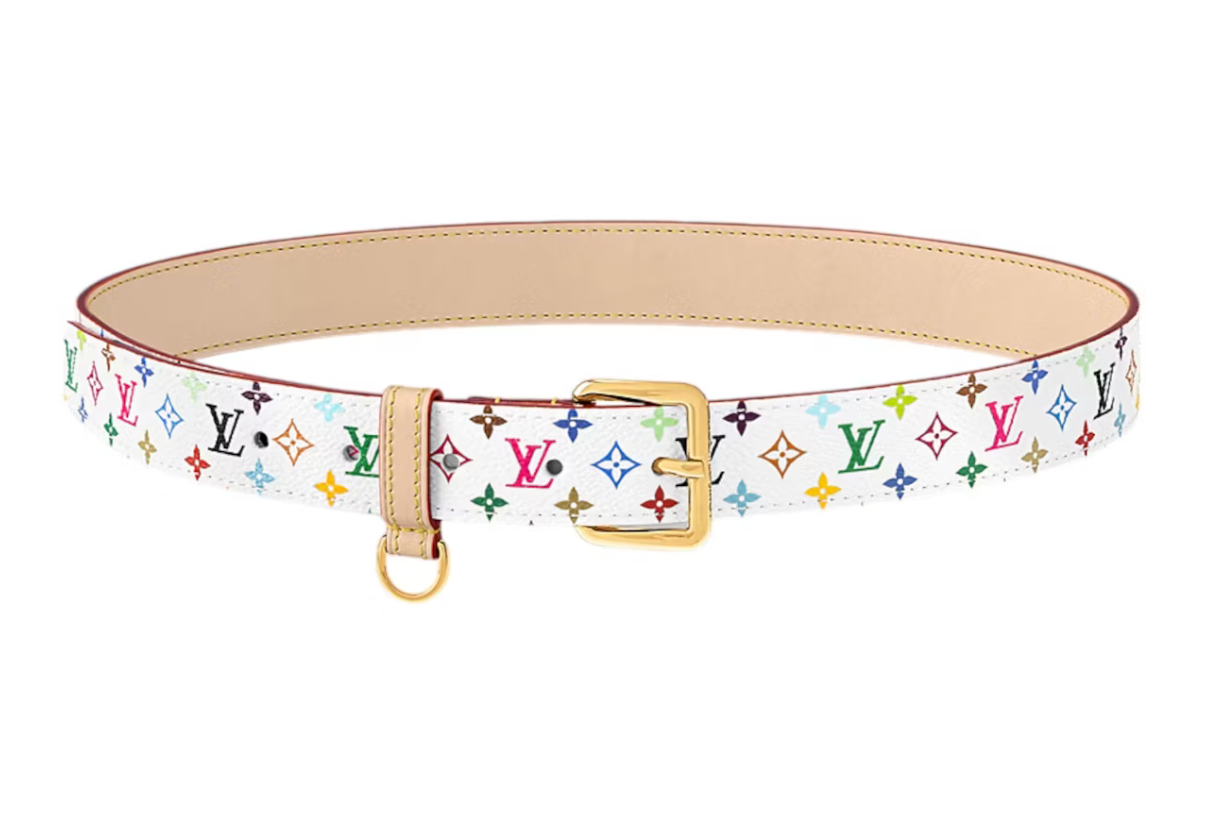 Louis Vuitton x Takashi Murakami LV D-Ring 30mm Belt