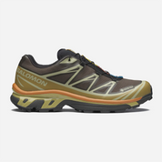 Sneakers Salomon XT-6 Gore-Tex Delicioso Tea en mesh technique imperméable avec Agile Chassis System et semelle Contagrip premium.