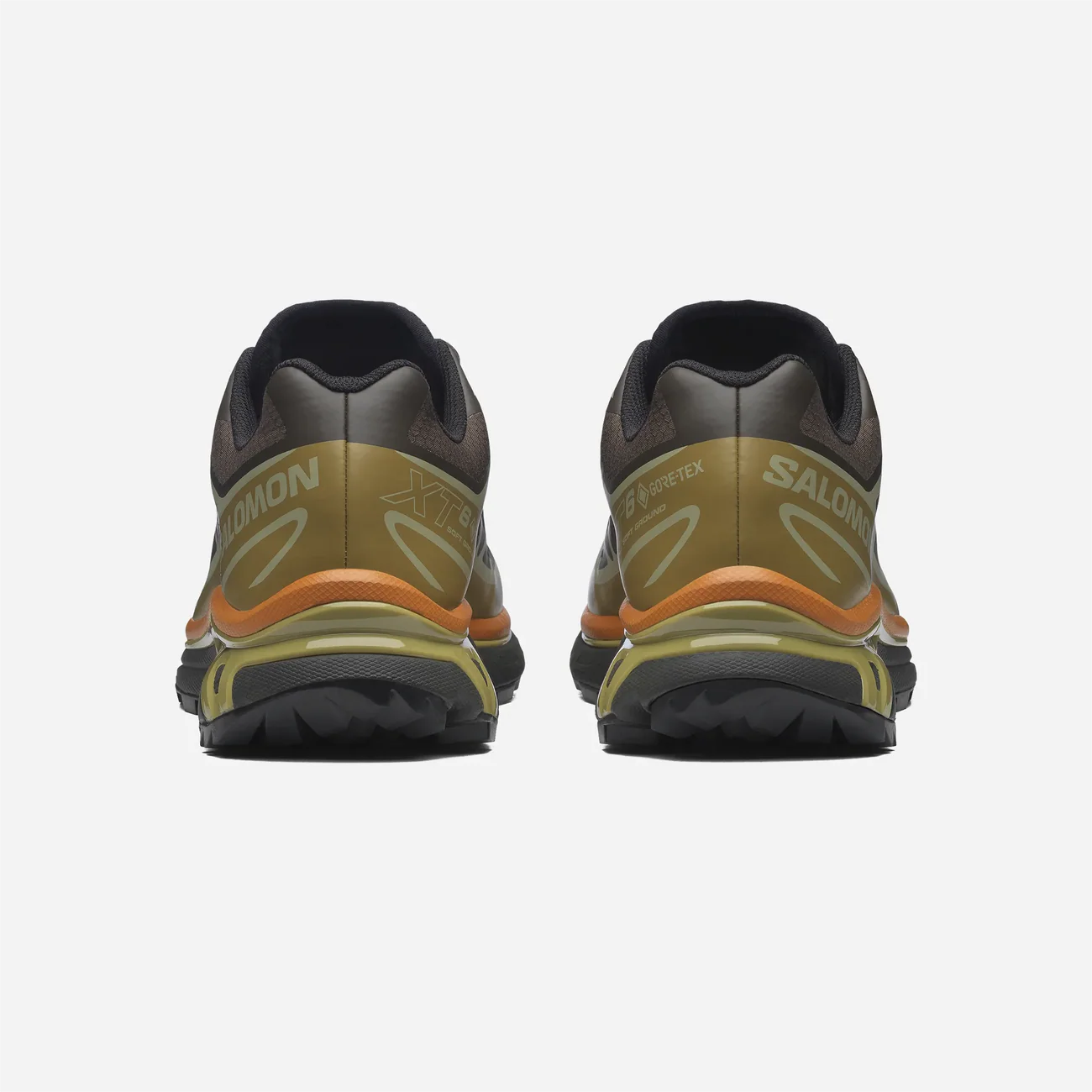 Sneakers Salomon XT-6 Gore-Tex Delicioso Tea en mesh technique imperméable avec Agile Chassis System et semelle Contagrip premium.