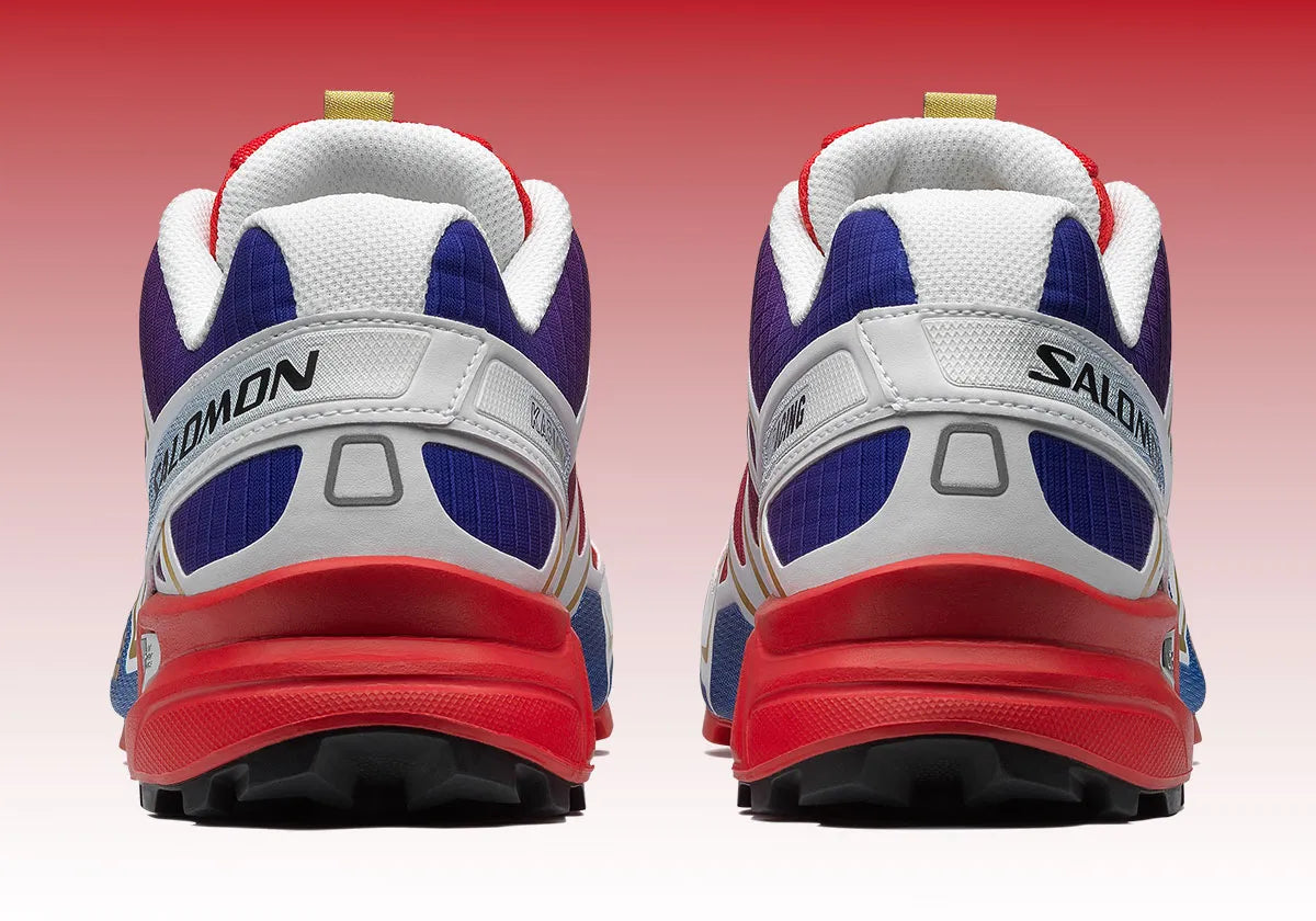 Salomon Speedcross 3 Kar L'Art de L'Automobile Porsche 911 GT1-98 bleu or rouge 