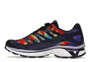 Salomon XT-4 Advanced Tie-Dye multicolors rouge bleu vert blanc noir violet rouge jaune chaussure