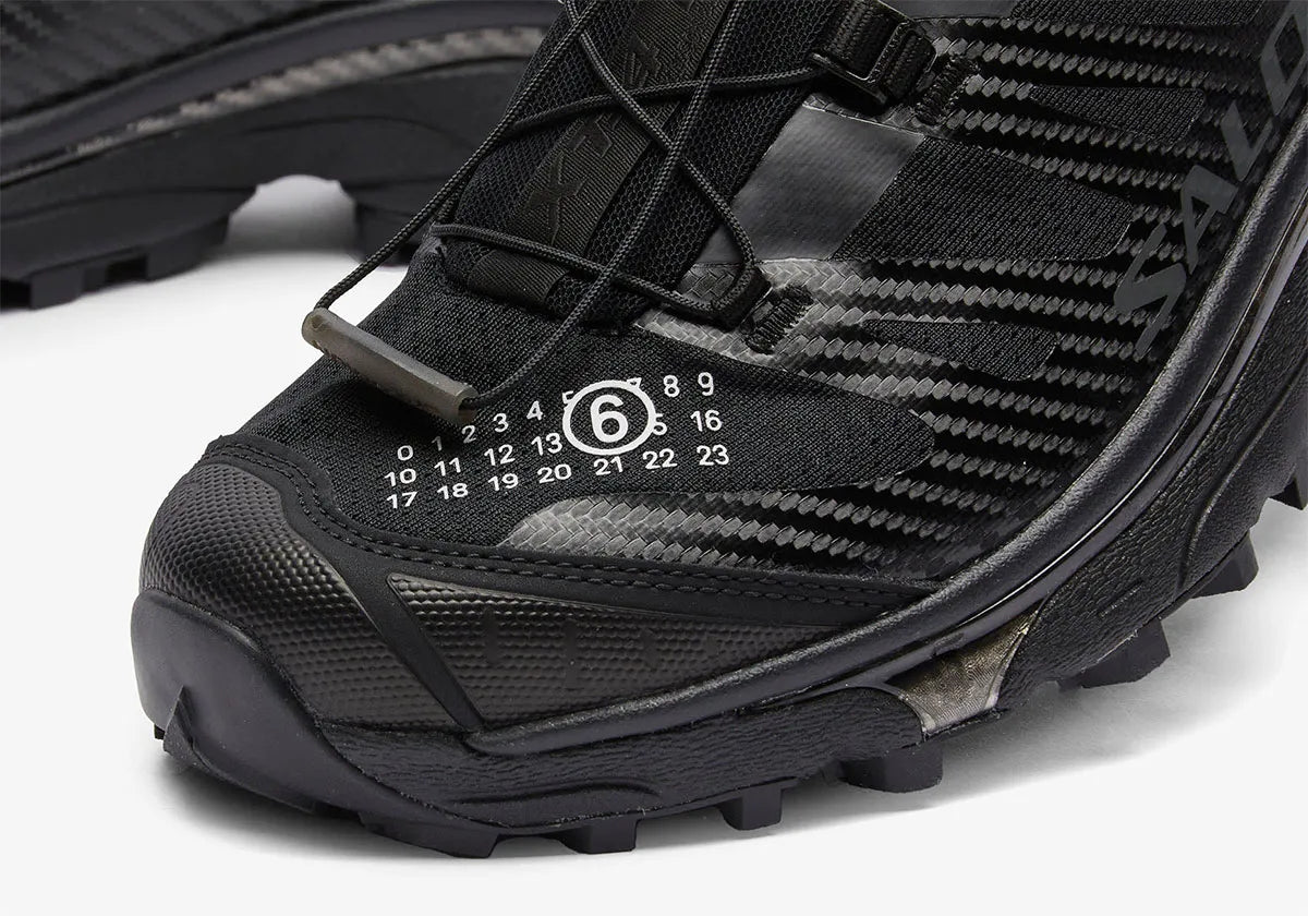Salomon XT-4 Mule MM6 Maison Margiela Black gris sombre noir