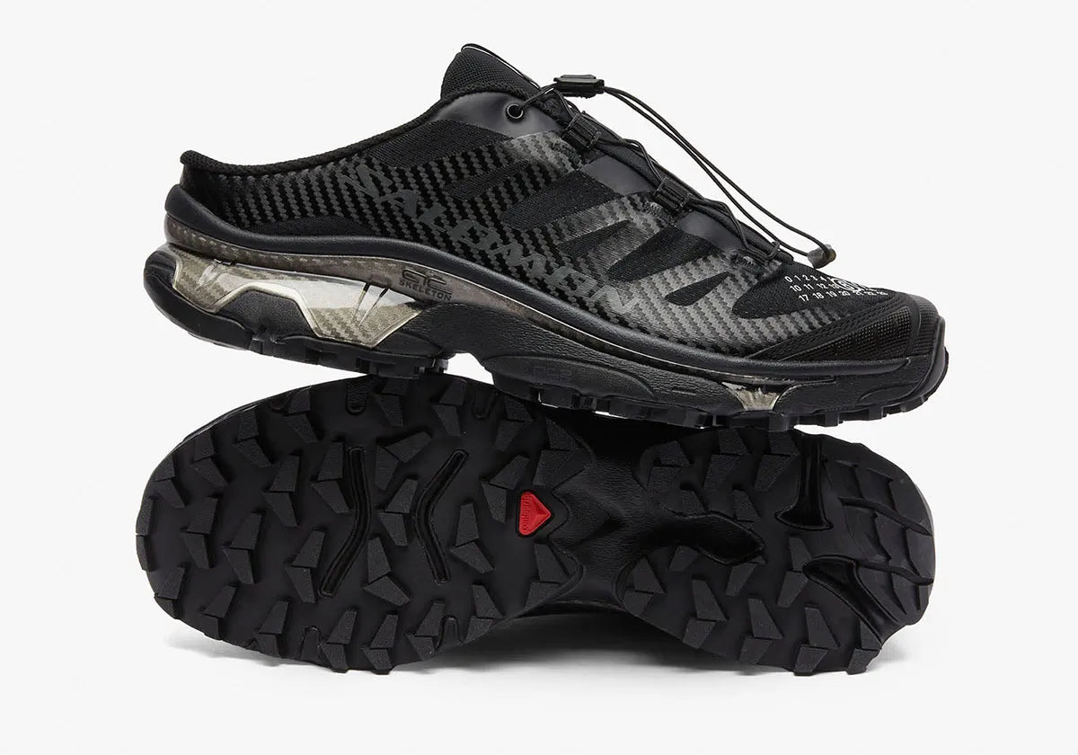 Salomon XT-4 Mule MM6 Maison Margiela Black gris sombre noir