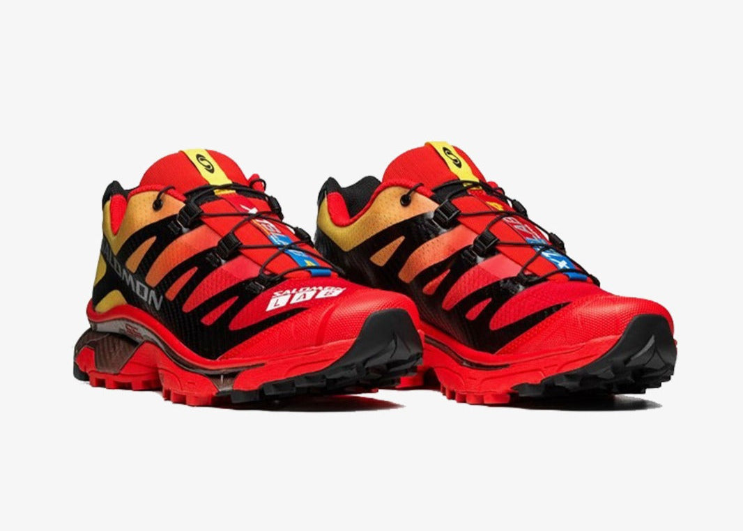 Salomon XT-4 OG Fiery Red Empire Yellow Rouge Orange Jaune Noir Dégradé