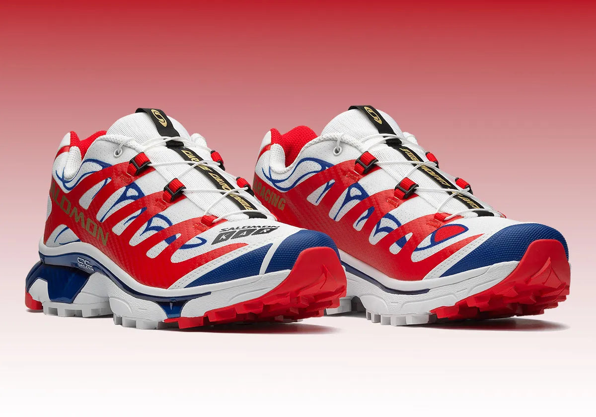 Salomon XT-4 OG Kar L'Art de L'Automobile Porsche 911 GT1-98 blanc rouge bleu