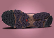 Salomon XT-4 OG Rave at Dawn Nocturne Tawny Port – sneakers édition spéciale, vue de la semelle