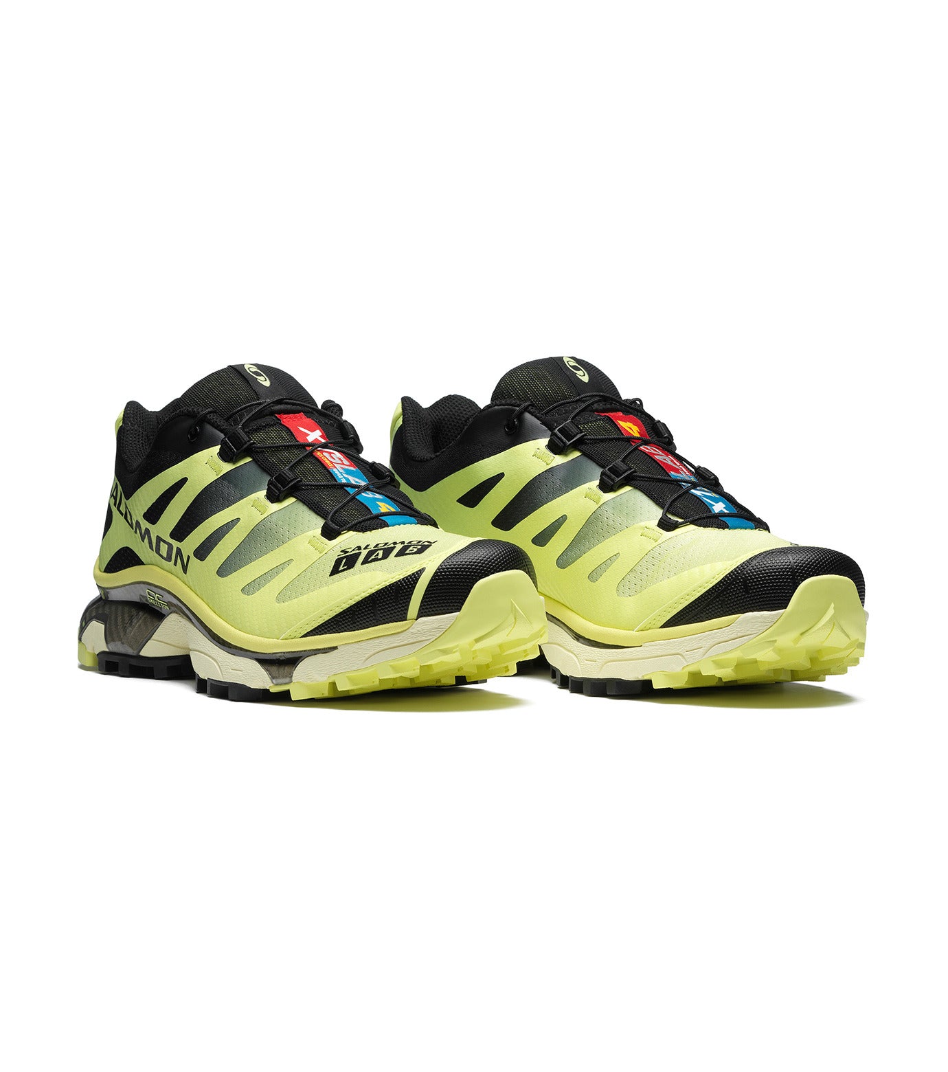 Salomon XT-4 OG Sunny Lime Chaussure Jaune Noir Blanc Fluo