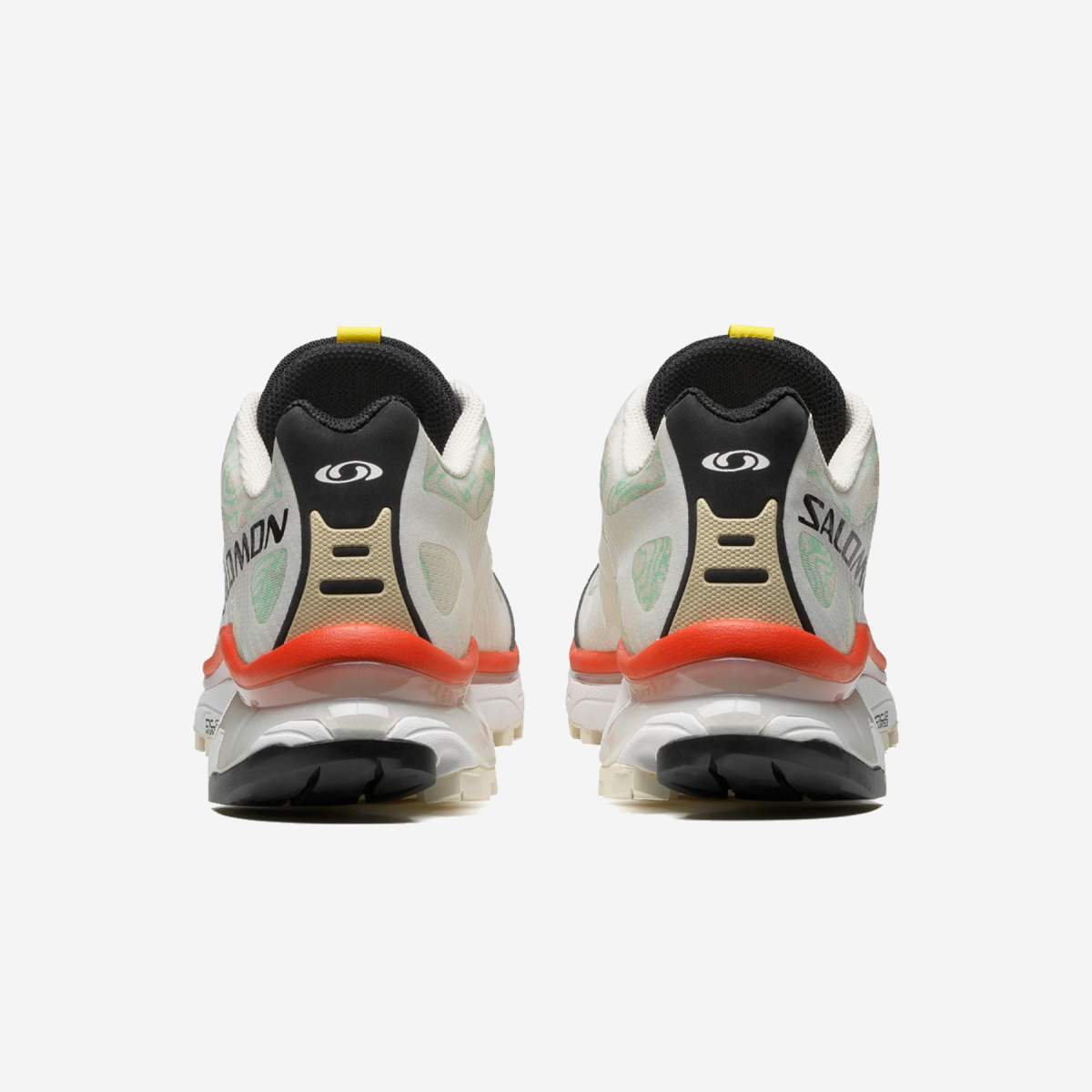 Salomon XT-4 OG White Aurora Topography blanc orange noir chaussure