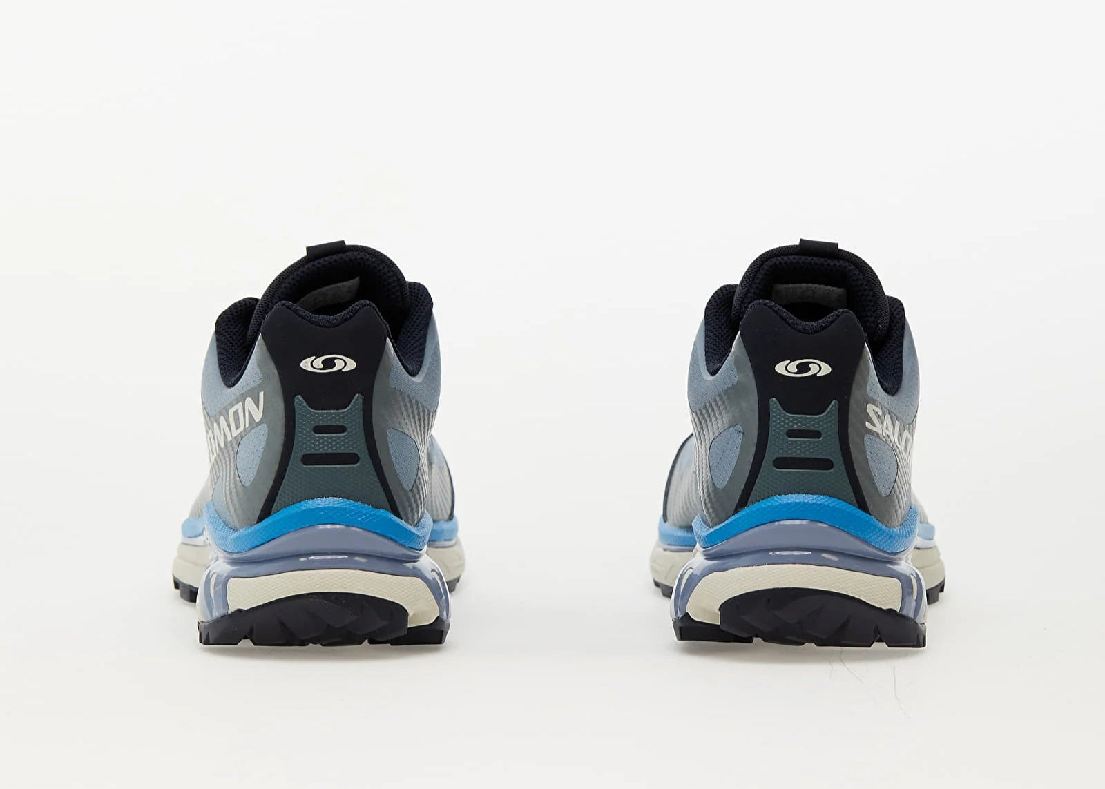 Salomon XT-4 Stormy Weather bleu noir blanc chaussure logo