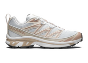 Sneaker Salomon XT-6 Expanse White Rainy Day en mesh blanc avec détails gris, système Quicklace, amorti EnergyCell et semelle Contagrip.