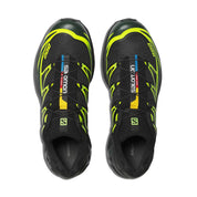  Chaussure de trail Salomon XT-6 Neon Tokyo Vert Gecko , semelle légère et confortable , vu de haut