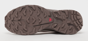 Salomon XT-6 Protective Shadow Gray Iron Lilac Ash en ripstop gris avec renforts TPU texturés, détails lilas et silhouette technique XT-6.