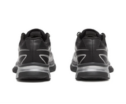 Image de la Salomon XT-6 MM6 Maison Margiela Black Silver, sneaker noire et argentée en mesh technique, détails TPU brillants, semelle Contagrip®, laçage Quicklace. Vue de derrière.