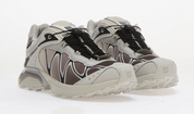 Salomon XT-Whisper Gore-Tex Gray Violet Black Silver en textile gris violet, noir et argent avec système quickLACE™ et membrane GORE-TEX.