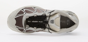 Salomon XT-Whisper Gore-Tex Gray Violet Black Silver en textile gris violet, noir et argent avec système quickLACE™ et membrane GORE-TEX.