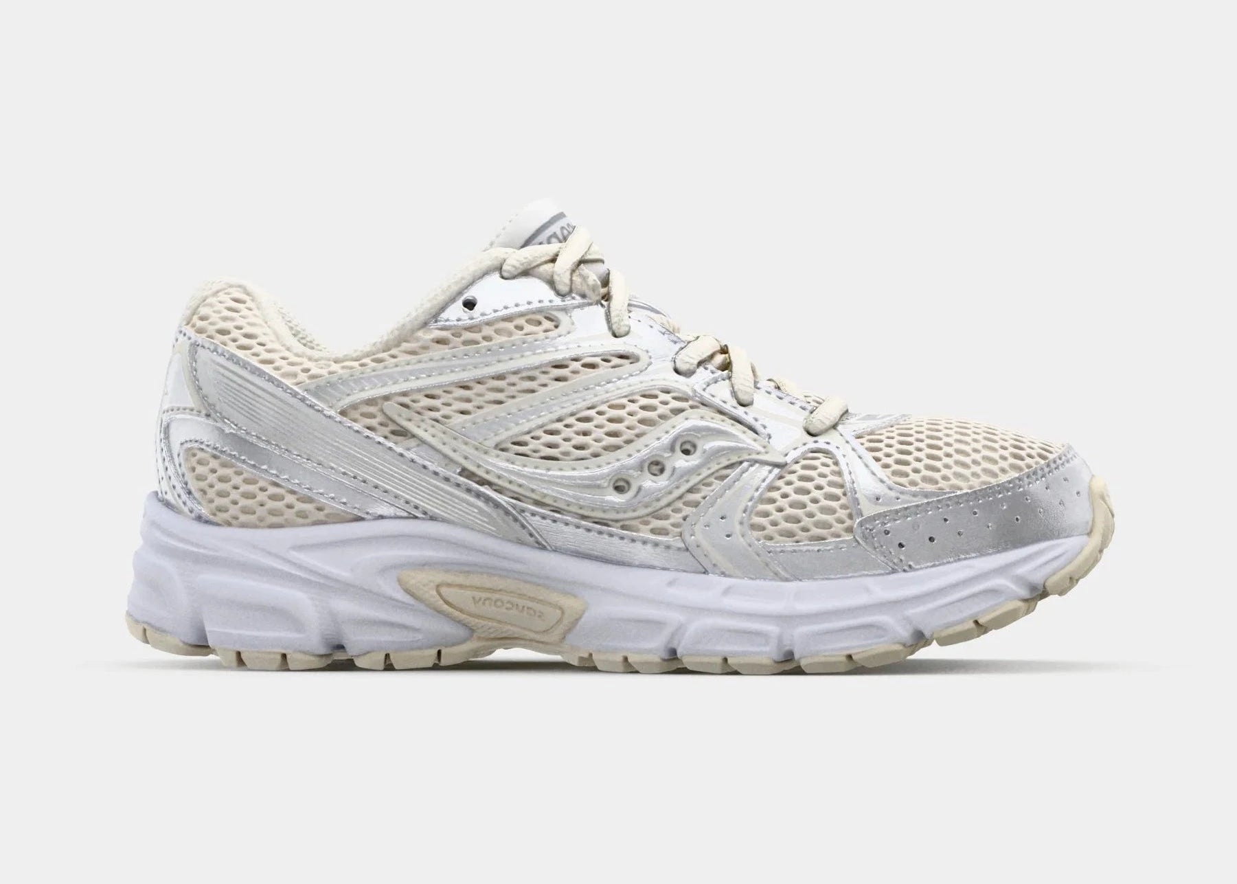 Saucony Ride Millennium Cream Silver